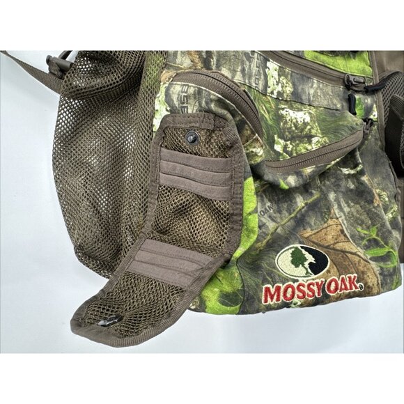 Mossy Oak Obsession Hunting Vest Mens XL Camo Bird Fowl Pockets Outdoor Hiking - Picture 4 of 15